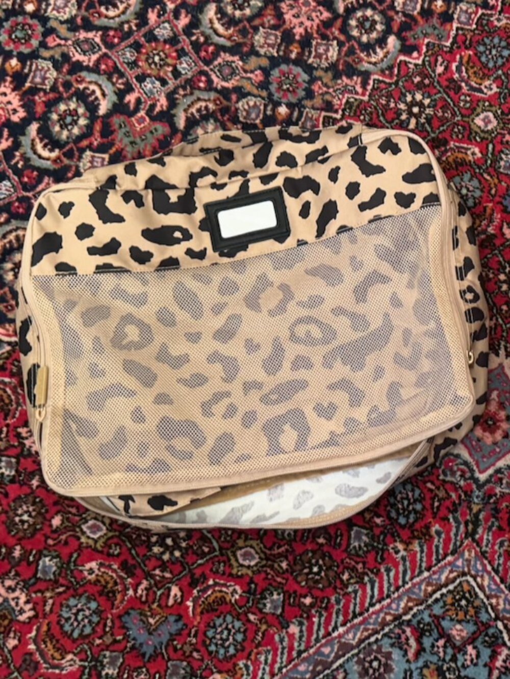 Calpak Packing Cubes - 8 Piece Set in Cheetah - LIKE NEW! - Picture 2 of 5